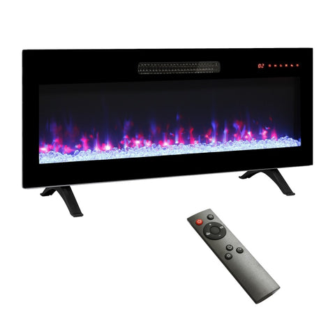 36,42-Inch Built-In Electric Fireplace